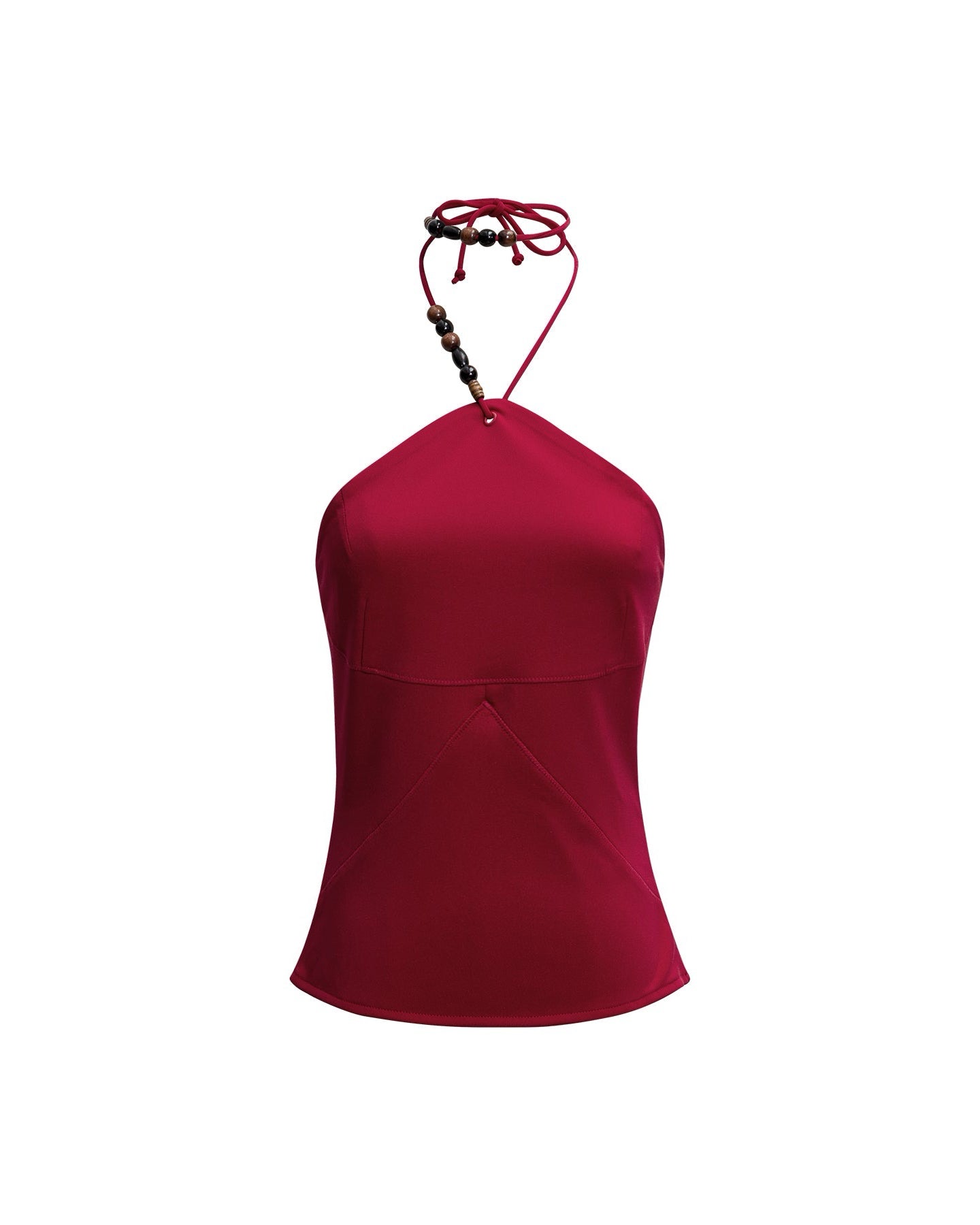 BEADS HALTER NECK TOP AH3