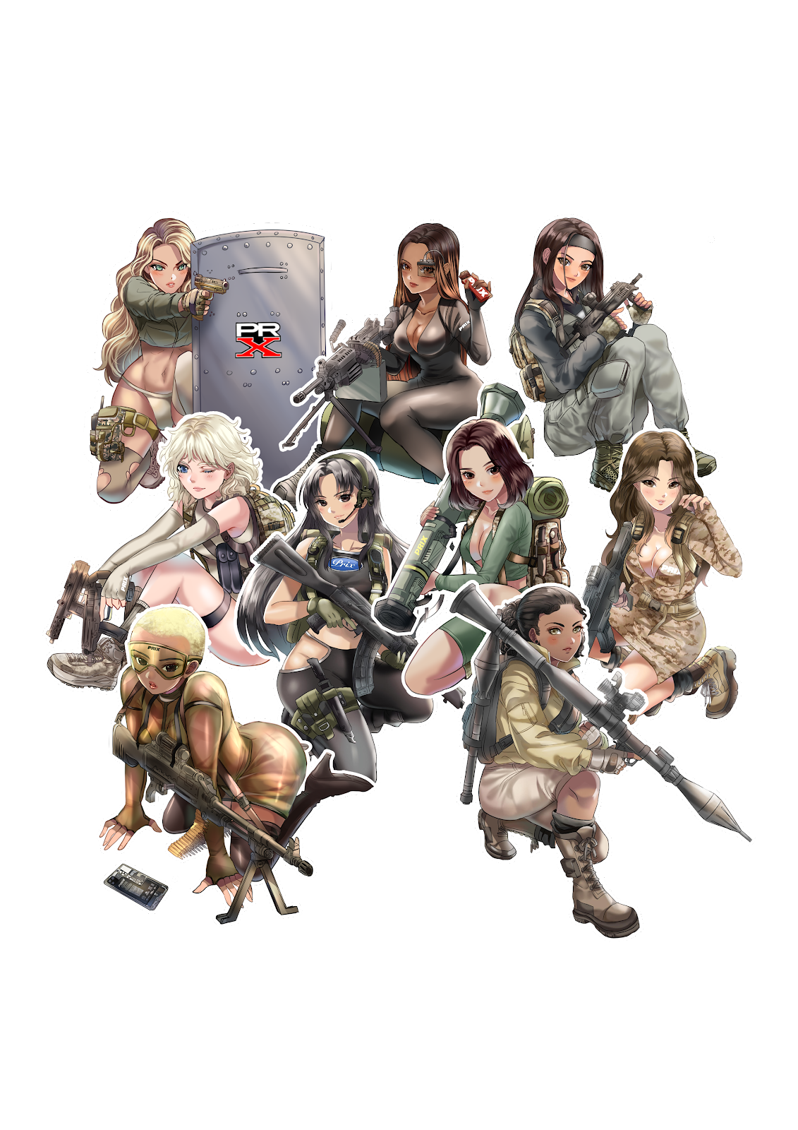 PRIX ARMORY STICKER PACK