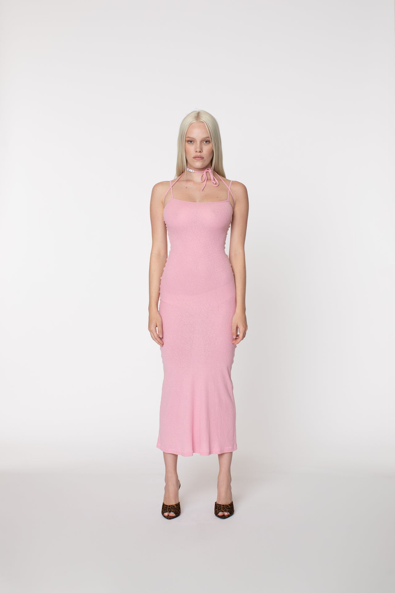 FRIENDSHIP LOUNGE DRESS KIRBY PINK