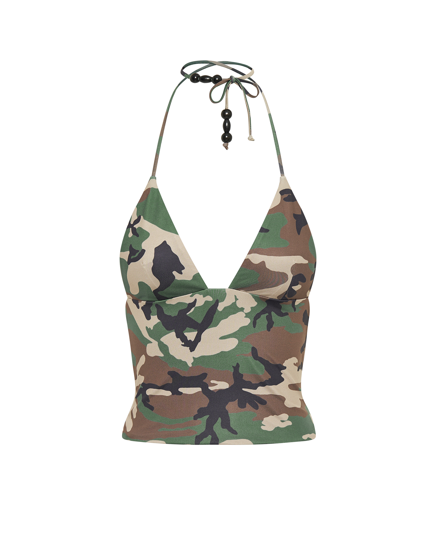 Bikini Top Army Camo Bikini Camo Print Bikini Top GATE