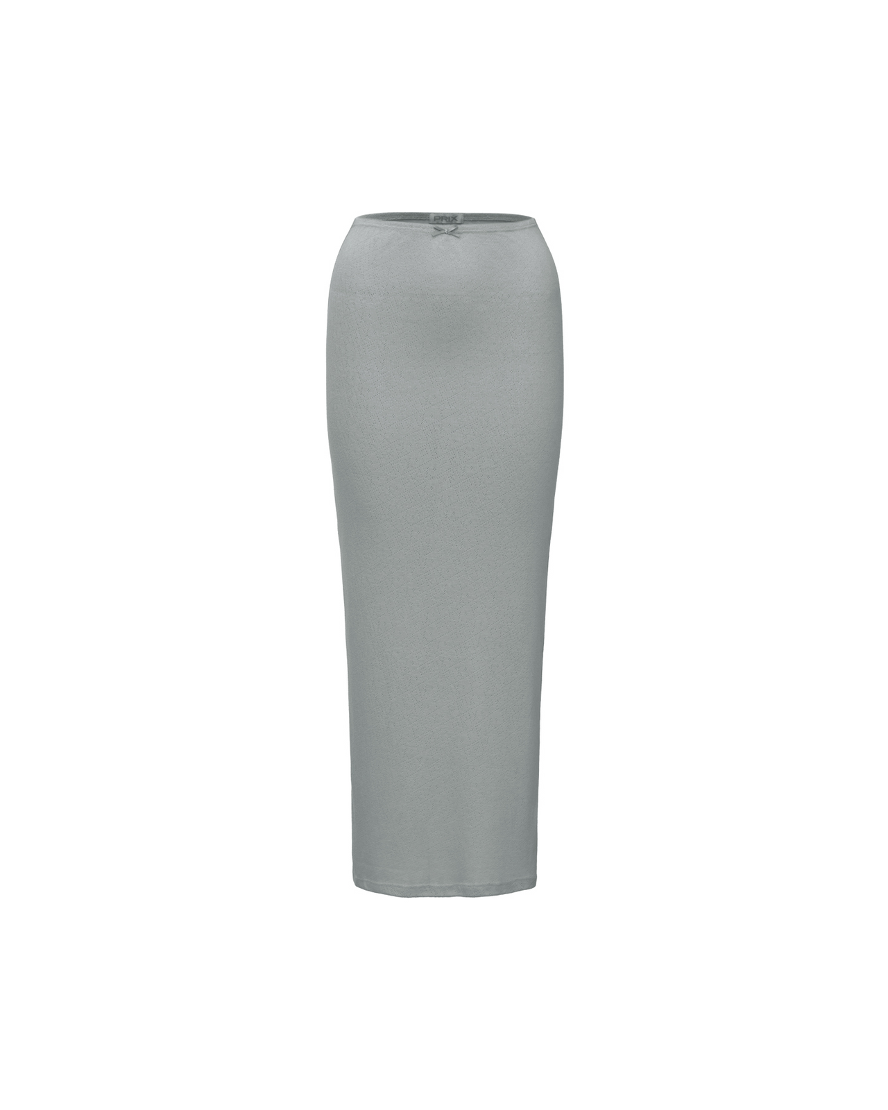 POINTELLE SKIRT HEATHER GREY