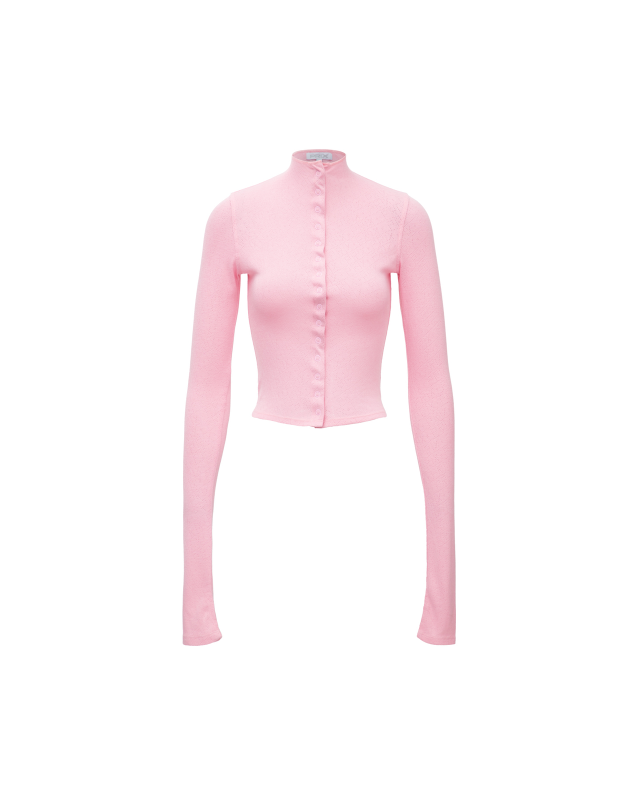 POINTELLE CARDI KIRBY PINK