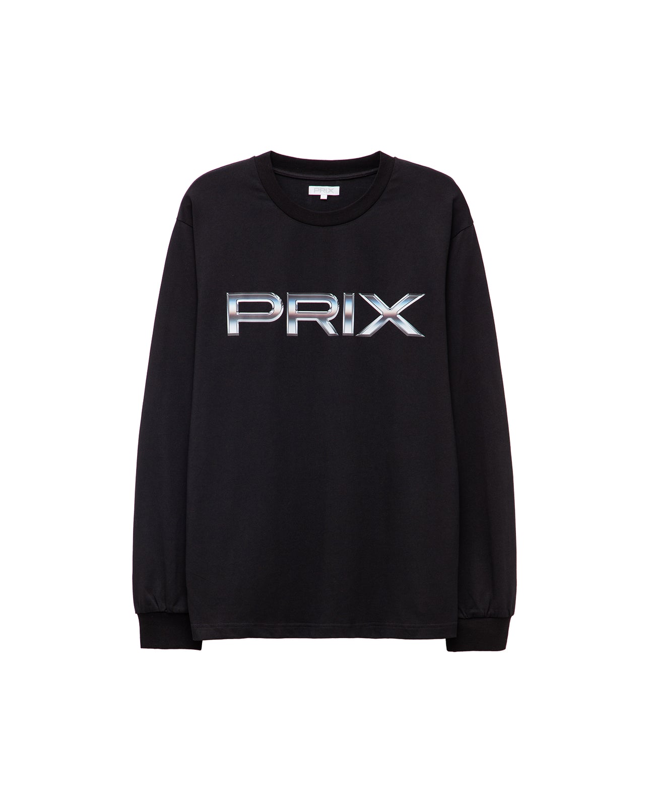 PRIX CHROME LONG SLEEVE T-SHIRT BLACK