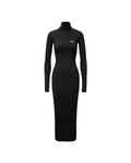 KNIGHT DRESS LONG BLACK