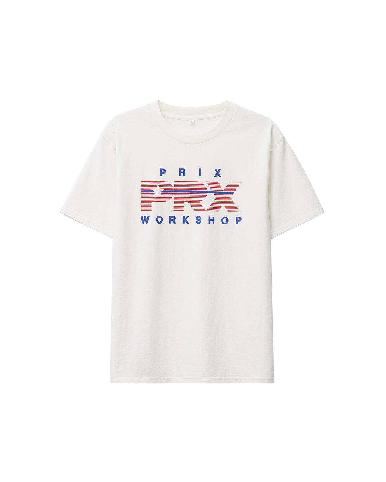 B2 T-SHIRT HEATHER WHITE