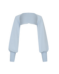 YUNA CASHMERE SHRUG BABY BLUE
